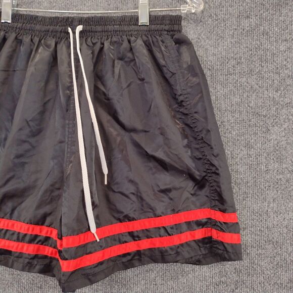 Fieldsheer Athletic Shorts Mens Size Small Black Nylon Satin Logo - Picture 7 of 14